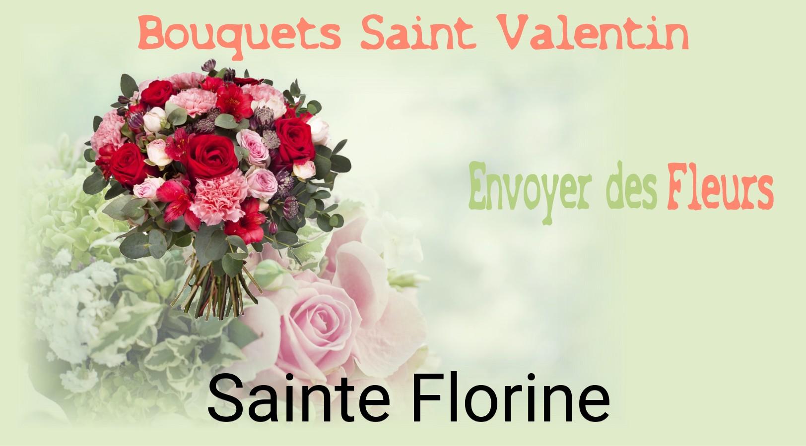 Roses de Saint-Valentin livrées à Sainte-Florine